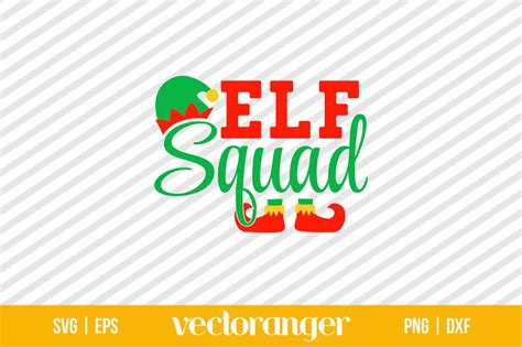 Elf Squad Christmas Svg Vectoranger