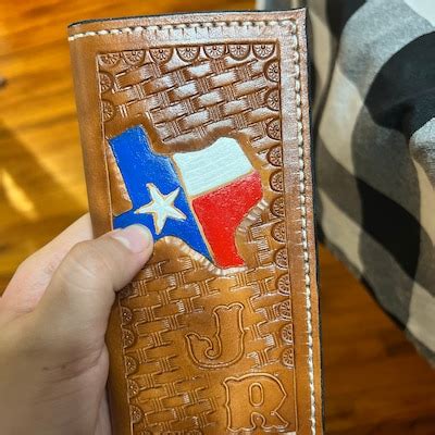 Custom Handmade Texas Wallets Etsy