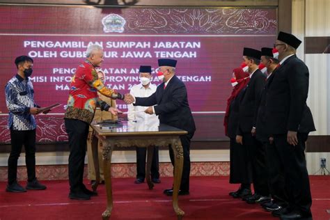 Selamat Sukses Atas Pelantikan Anggota Komisi Informasi Provinsi Jawa