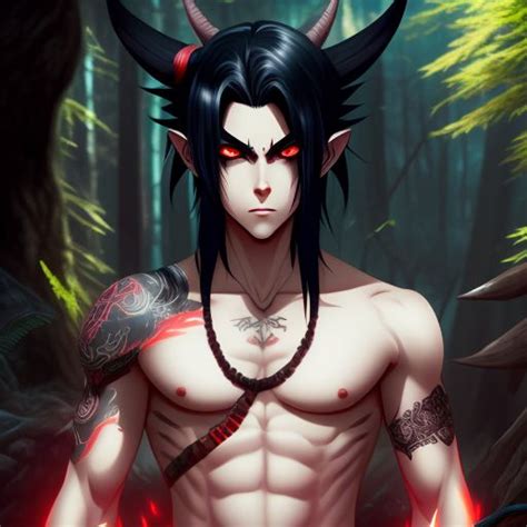 Anime Male Dark Elves