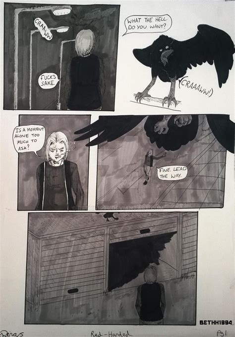 Wings Red Handed Pg1 By Bethh1994 On Deviantart