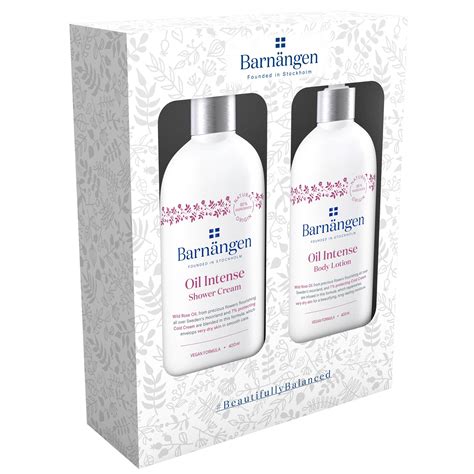 Set Cadou Barnangen Oil Intense Crema De Dus Ml Lotiune De Corp