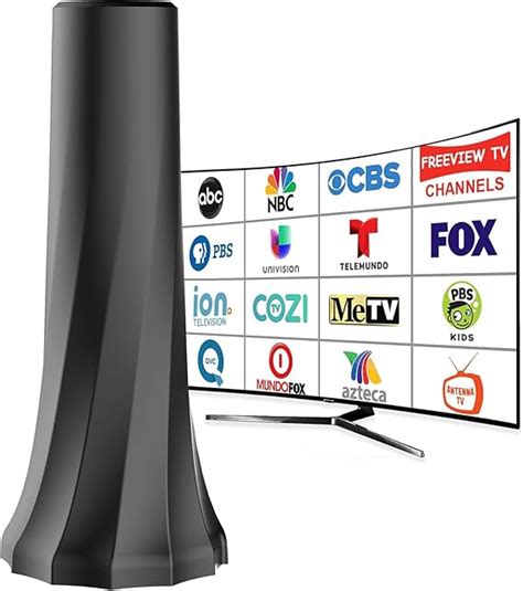 Amazon Upgraded Tv Antenna Indoor Up To Miles Range Tv