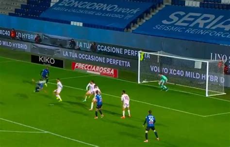 Scamacca Gol In Rovesciata Volante Contro La Fiorentina VIDEO