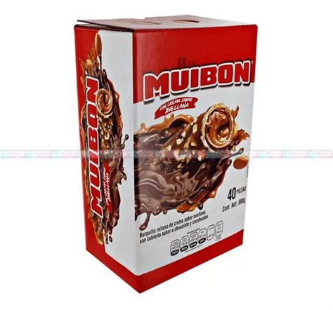 Chocolate Muibon Roll Barquillo Relleno De Avellana MercadoLibre