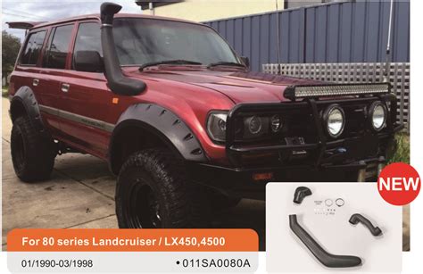 Snorkel For Toyota 80 Series Landcruiser Lexus LX450 4500 Top