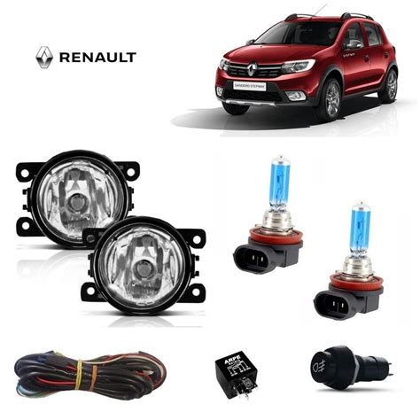 Farol Auxiliar Sandero Stepway 2017 Branca Pronto Instalação em