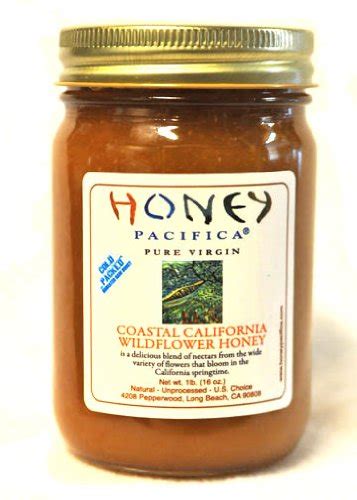 Coastal Wildflower Raw Honey By Honey Pacifica Unprocessed And Unheated