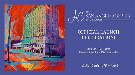 San Angelo Series Official Launch Celebration - Discover San Angelo