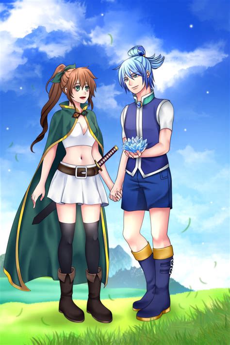 Kazuma X Aqua Rule 63 By Vertigor On Deviantart