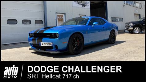 Dodge Challenger SRT Hellcat 717 Ch ESSAI POV Auto Moto YouTube