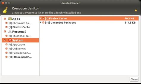 How To Install Ubuntu Cleaner In Ubuntu To Free Up Some Space