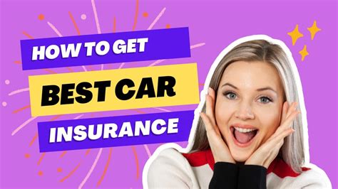 How To Get Best Car Insurance In 2022 Youtube