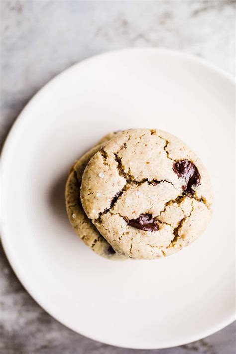 Tahini Chocolate Chip Cookies Gluten Free Salted Plains