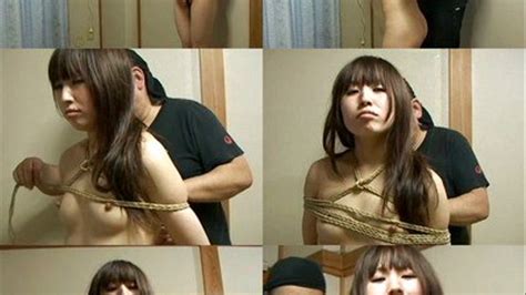 Innocent Babe Gets Tied Up Part 1 DKO005 High Resolution Japanese Kinbaku Bondage Clips4Sale