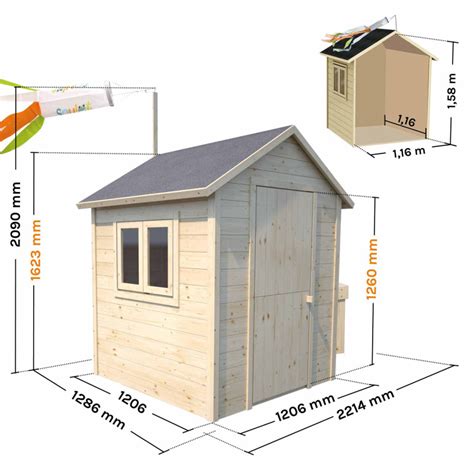 Casita De Madera Para Ni Os Con Cocina Jasmine