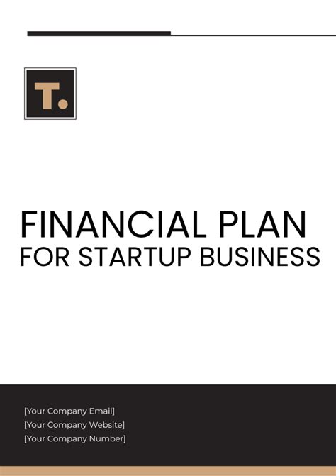 Free Financial Plan For Startup Business Template - Edit Online ...