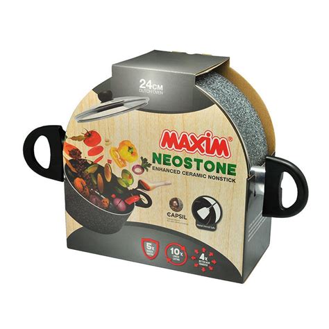 Jual Maxim Neostone Dutch Oven Dutch Oven Panci Keramik Cm Shopee