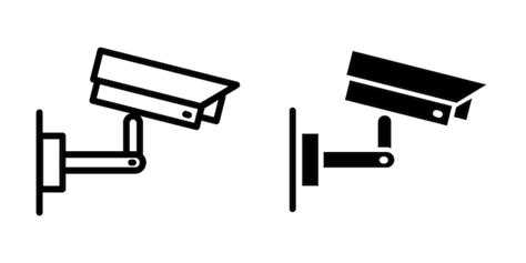 Illustration Vektorgrafik Des Cctv Symbols Premium Vektor