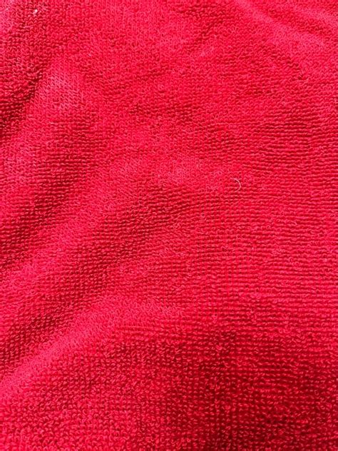 Red Plain Cotton Terry Towel Fabric For Towels At Rs 430 Kg In