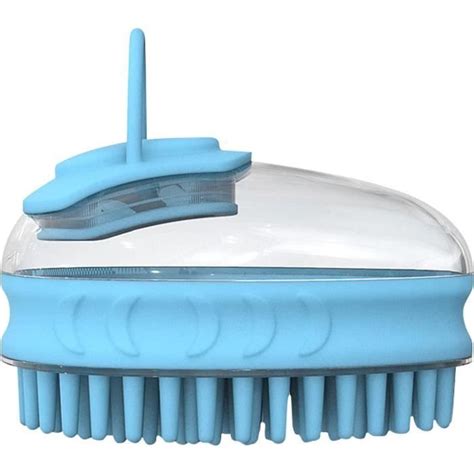 Brosse De Bain Pour Chien Brosse De Massage En Silicone Pour Chien