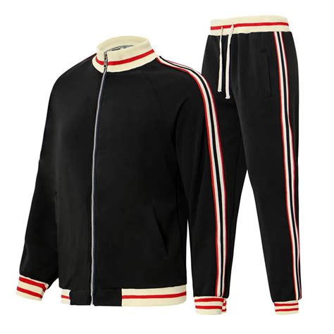 Casual Mens Tracksuit Spring Autumn Men Sets Zip Cardigan Two Piece