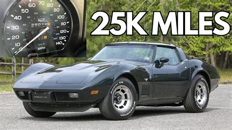 How Rare Is It 1979 Chevy Corvette With Only 25k Miles Promises The