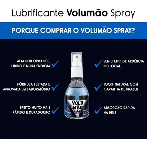 Volum O Spray Excitante Masculino Gr Hot Flowers Hm Distribuidora