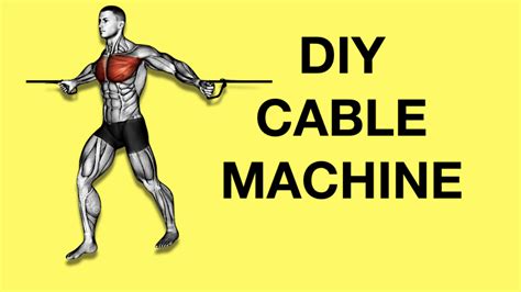 Home Cable Machine DIY - Cable Pulley Machine DIY