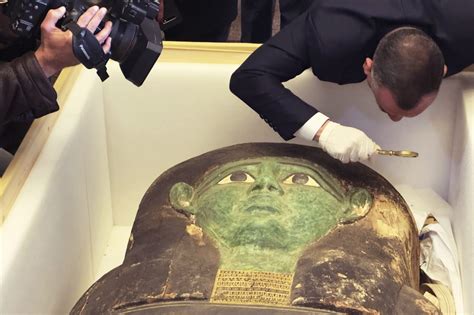 Looted Ancient Sarcophagus Returned To Egypt From Us Thegrio