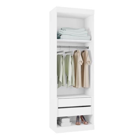 Guarda Roupas Queen Modulado 7 Portas Star Branco MadeiraMadeira