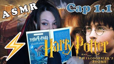 ASMR LEYENDO HARRY POTTER Y La Piedra Filosofal LECTURA SUSURRADA