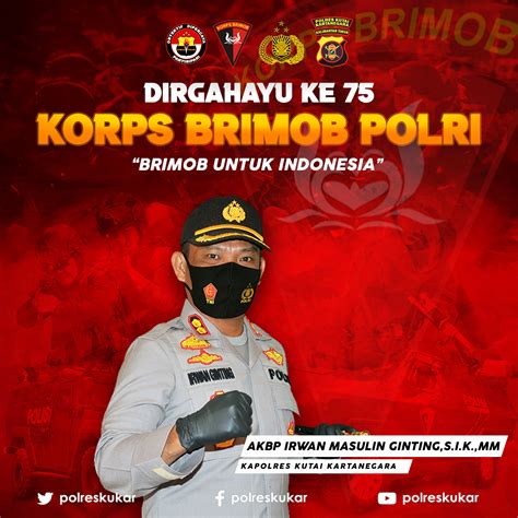 Dirgahayu Ke Korps Brimob Polri Satlantas Polres Kukar