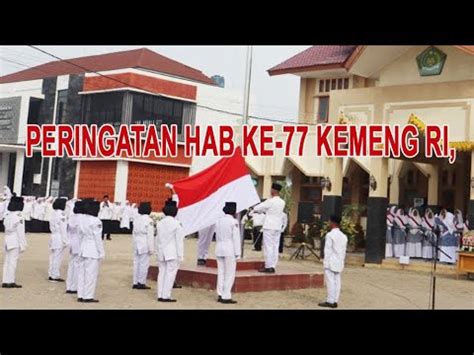 Ribuan ASN Kemenag Aceh Utara Ikuti Upacara HAB Ke 77 YouTube