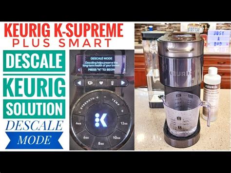 How To Descale Keurig K Supreme Plus Smart Coffee Maker