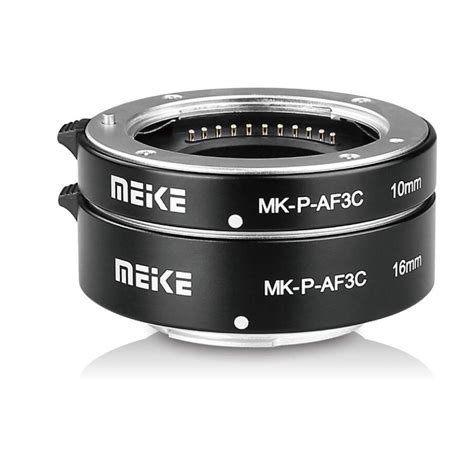 Meike Mk P Af C Metal Auto Focus Macro Extension Tube Set For M