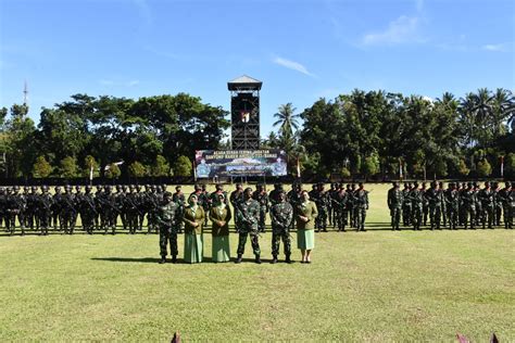 Danrem Pimpin Upacara Serah Terima Jabatan Danyonif Raider Khusus 732 Banau