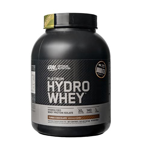 Optimum Nutrition Platinum HydroWhey, Turbo Chocolate, 3.5 LB, 30 grams ...