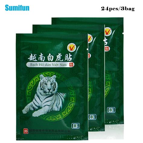 Buy Sumifun 8 16 24Pcs Vietnam White Tiger Balm Pain Patch Muscle