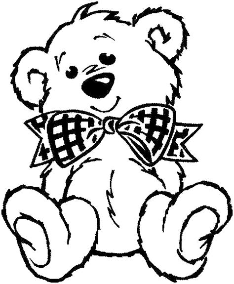 Coloriage Ourson Coloriage Coloriage Ourson Modèle Ours En Peluche