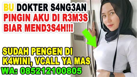 DOKTER MUDA KESEPIAN VCALL 085212100805 AKU JANDA CARI JODOH SEDERHANA