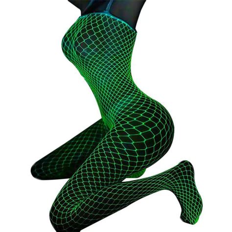 Luminous Women Sexy Lingerie Crotchless Bodystocking Fishnet Bodysuit