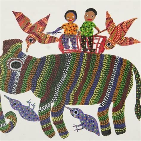 Bhil Painting (Paper) - Tribes India