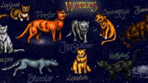 Download Names Of Warrior Cats Wallpaper