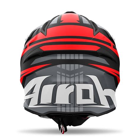 AIROH AVIATOR ACE 2 PROUD Vermelho Mate Capacete Offroad Salgados Moto