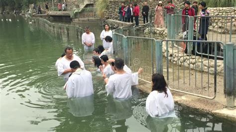 Jordan River Israel November 2019 Yardenit Baptismal Site