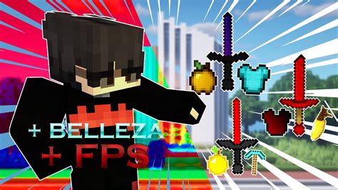 TOP 3 MEJORES TEXTURE PACKS PARA MINECRAFT SKYWARS BEDWARS PVP 1 8