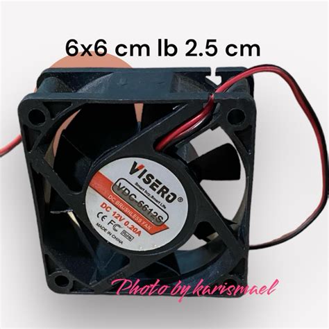 Jual Kipas Pendingin Fan Dc X Cm Volt Kipas Power Shopee Indonesia