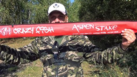 Новый спиннинг Crazy Fish Aspen Stake. Утопил камеру. Макушатник ...