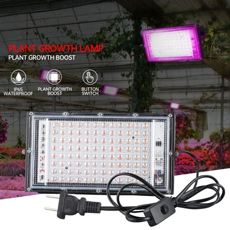 Full Spectrum Led Grow Light Phyto Lamp Ac V W W W With Eu